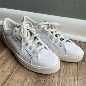 White Adidas Sneakers